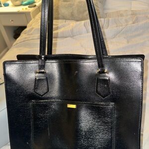 Elegant Black Tote Bag